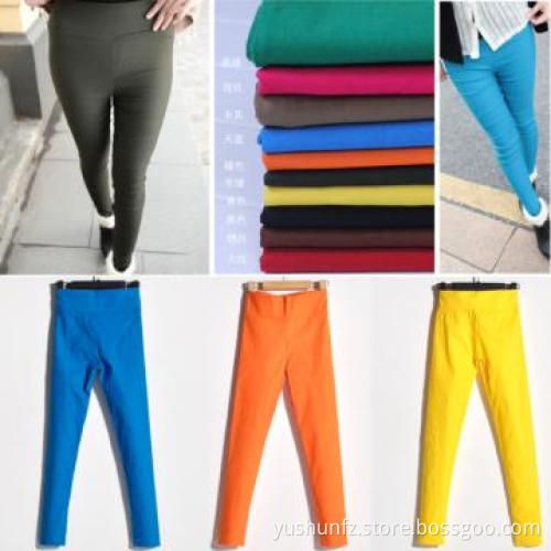 casual bengaline stripe women\'s trousers fabric